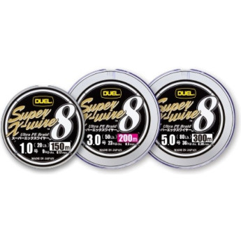 Леска плетеная YO-ZURI DUEL PE SUPER X-WIRE 8 0.17 мм/9 кг 150 м разноцветная